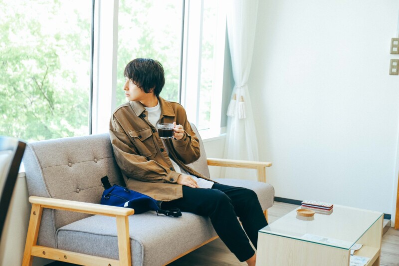 新郎様、待機中・・・