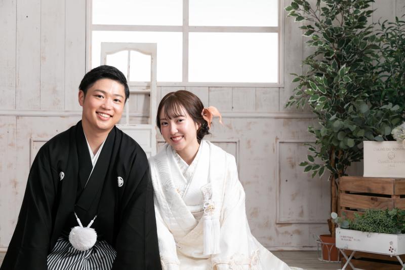 笑顔輝く、和装の晴れの日に