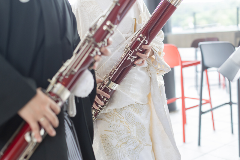 お2人の大事な楽器と撮影したい！！を叶えました♡