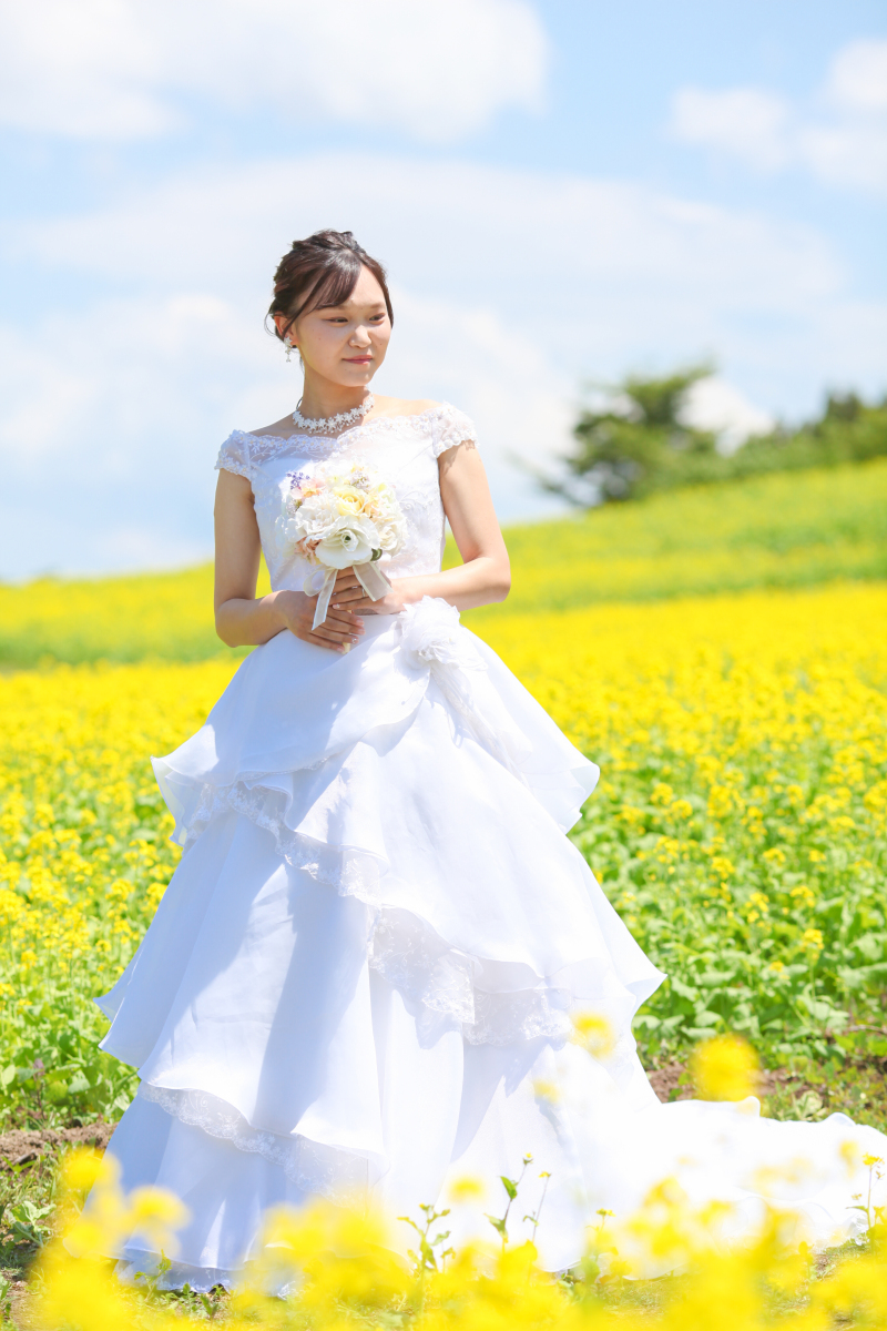 新婦ソロショット