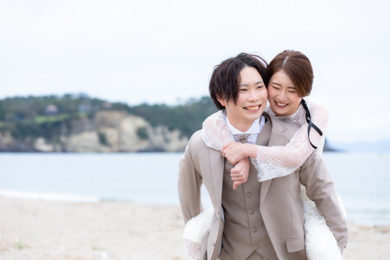 誰もいない海岸で