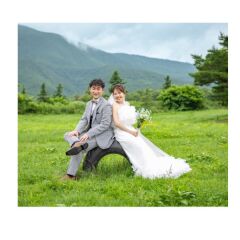 大自然に囲まれて♡蔵王ハートランド牧場で叶えるウエディングフォト