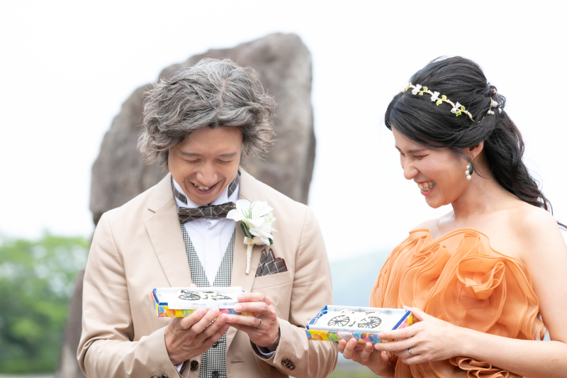 新婦様からのサプライズ!