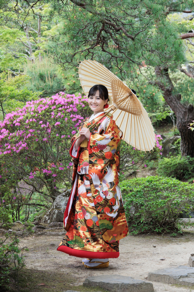 新婦様のソロショット