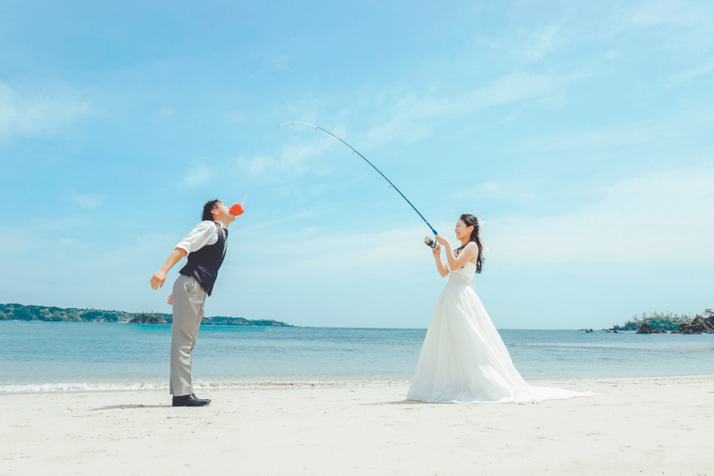 趣味の釣りをアイディアに…