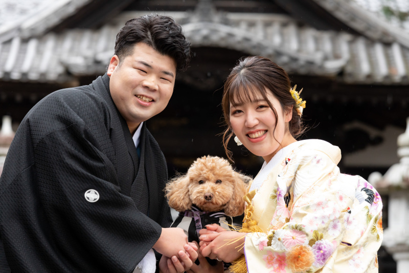 和装ロケーション　ペットと一緒