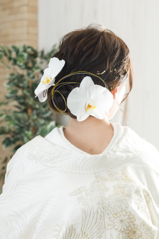 ヘアセット用水引