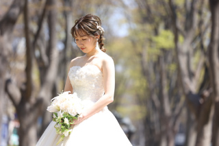 ブーケ&ブートニア(造花)