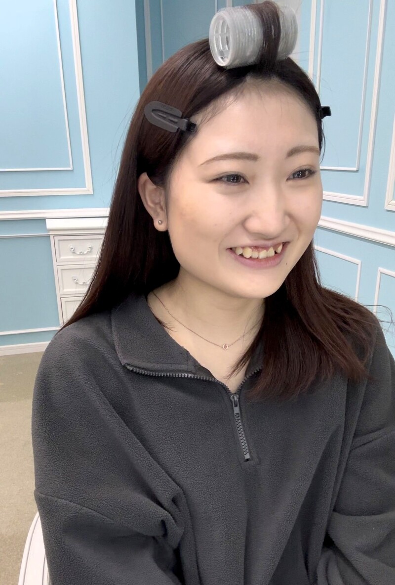 ヘアメイクの技術 写真1 before