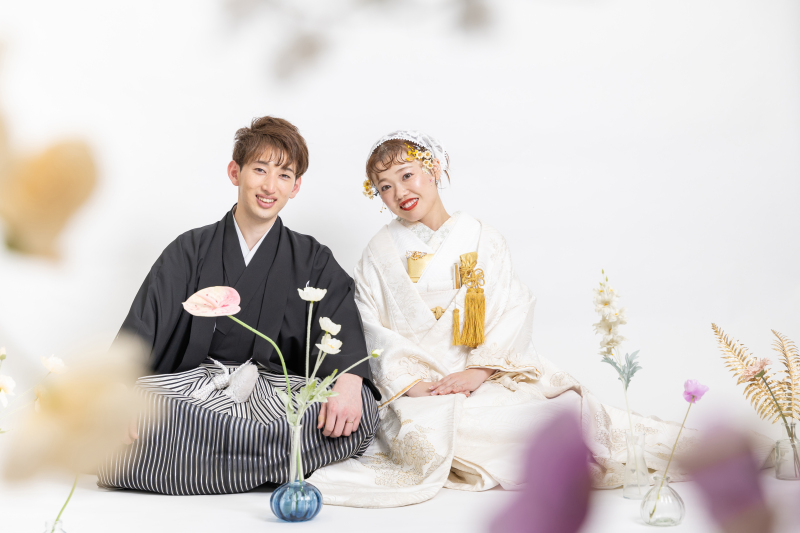 小物やブーケもおしゃれにトータルコーディネート！