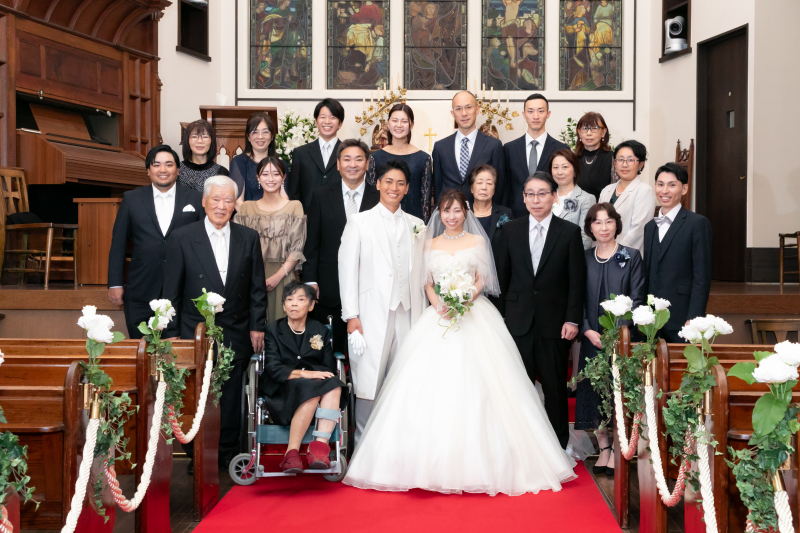 家族と叶える人前式＆フォトプラン【プロ司会・衣装・全カット付】