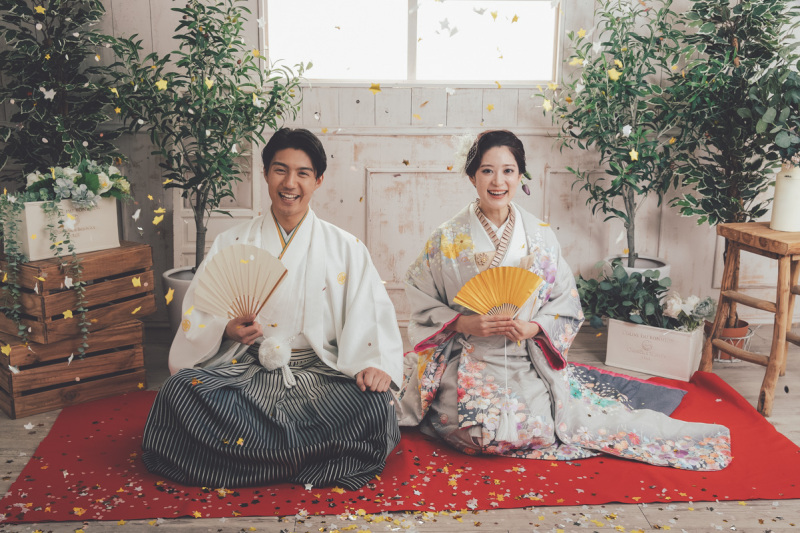 【衣裳ランクアップ料金なし！】スタジオキモノプラン（全データ付き）