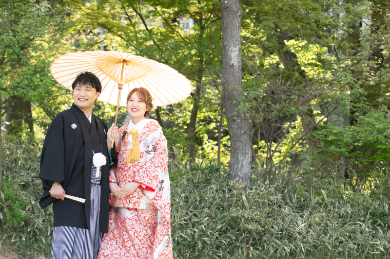 【旅婚】★嬉しい延長！11/30まで20%OFF★松島庭園ドレスロケーションプラン（全データ・2ポーズ台紙付き）