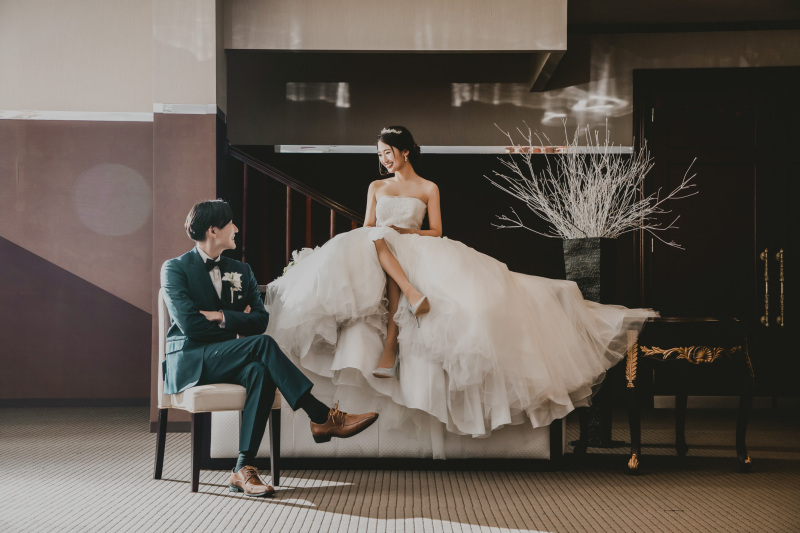 【韓国風フォト】RANWEDDINGのK-Styleプラン（アルバム12P・データ付）　表示価格より期間限定￥30,000割引