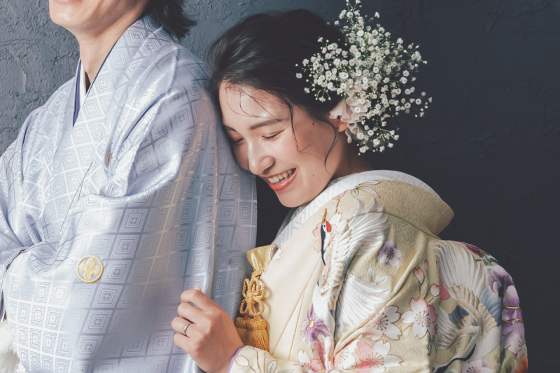 【2時間で撮影完結！】アップ料金なし！事前試着なしでOK！和装1着スタジオミニマル撮影プラン☆