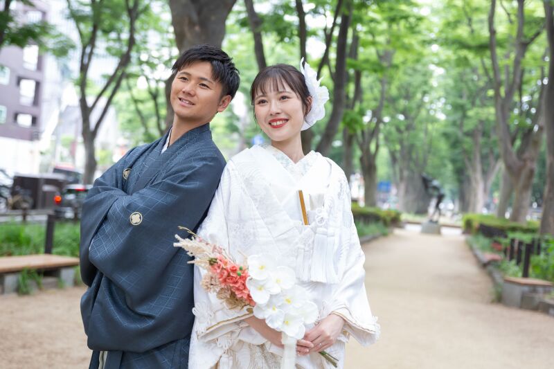 プチロケーション撮影付きスタジオ和装プラン☆