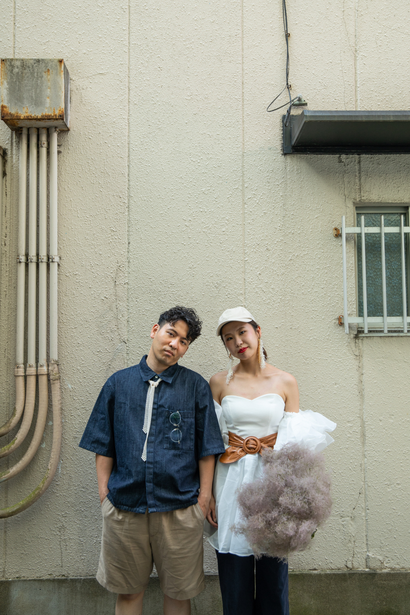 街ブラフォトウエディングプラン～文化横丁のレトロな街並みでロケーション撮影～