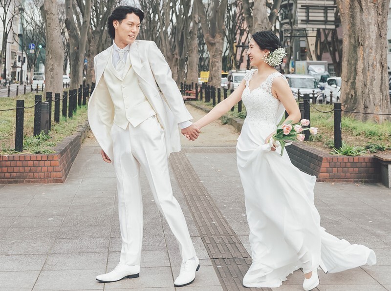 【衣裳ランクアップ料金なし！】ドレスロケーションプラン（データ50カット付き）