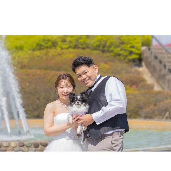 ドッグとお散歩フォトウエディングプラン