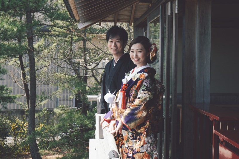 【旅婚】松島庭園　キモノプラン（全データ・2ポーズ台紙付き）