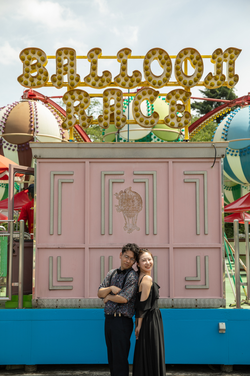 街ブラフォトウエディングプラン～八木山ベ二ーランドロケーション撮影