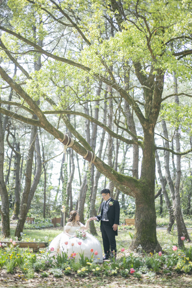 ウェディングドレス撮影スタート！