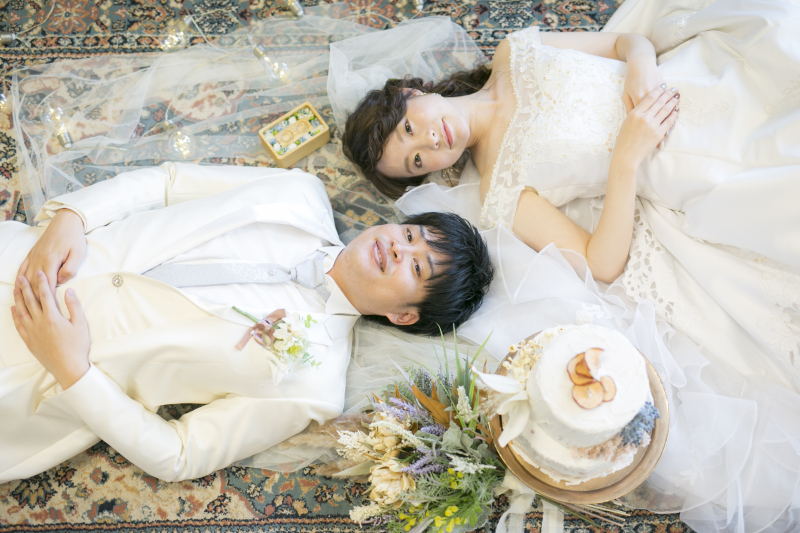 寝転びショット