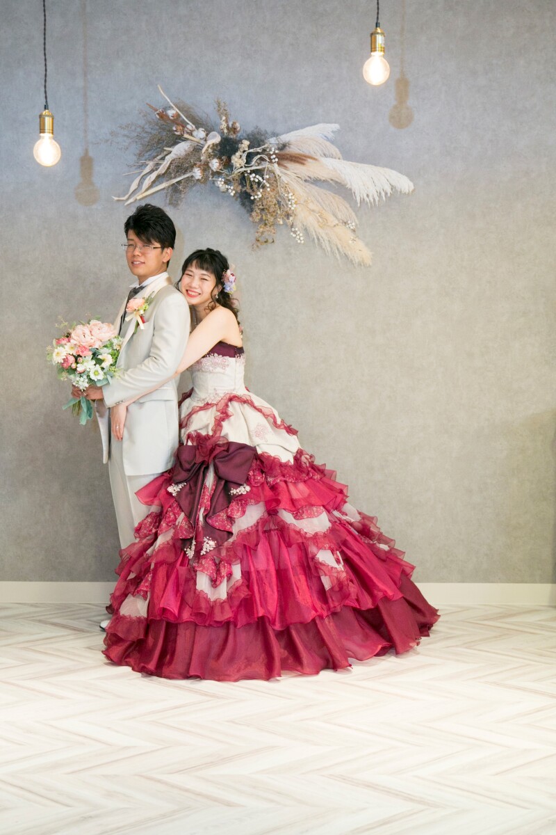 良い表情が引き出せるようにかわいいポージングをしていただきました。