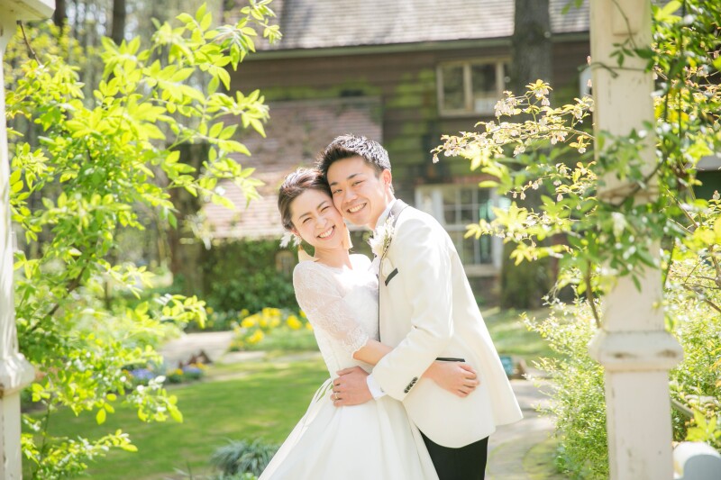 お二人の自然な笑顔も見逃しません