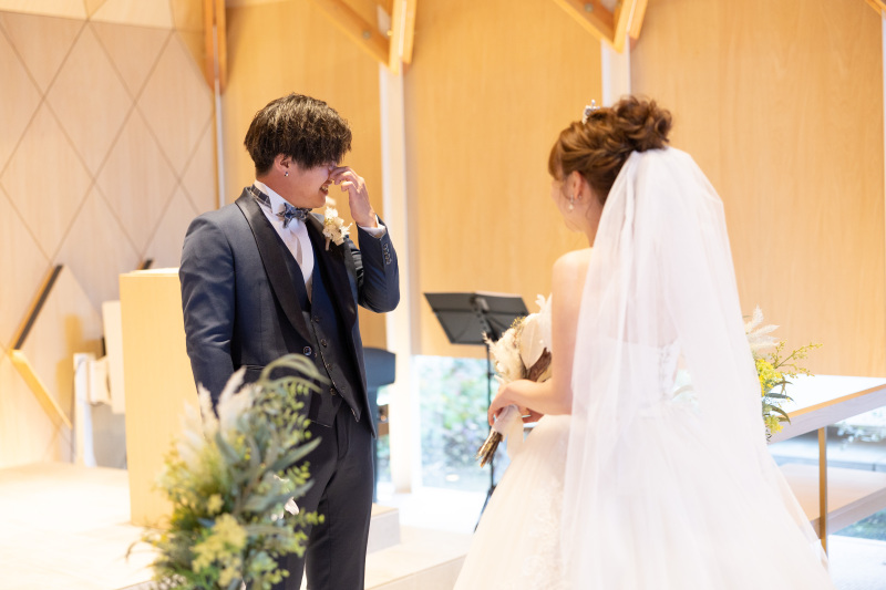 【チャペル撮影】洋装1着+タキシード1着プラン　約100以上の衣裳から選べる　