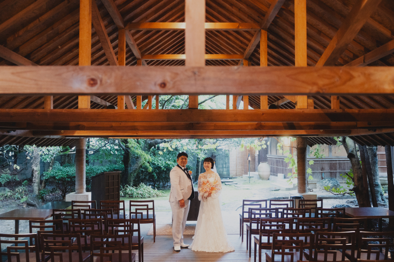 結婚式をイメージして