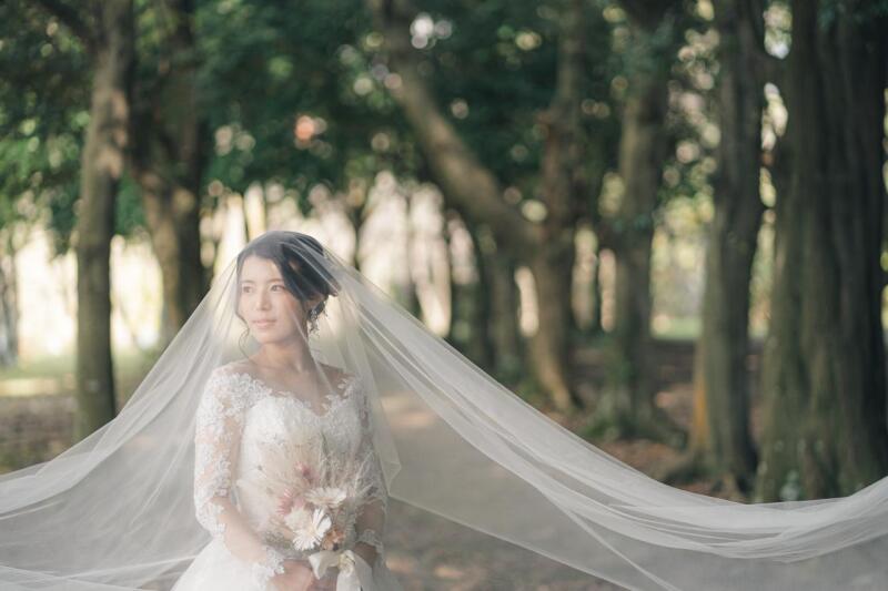 ベールを使って