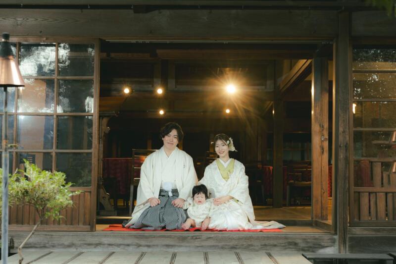 ウエディング×家族フォト