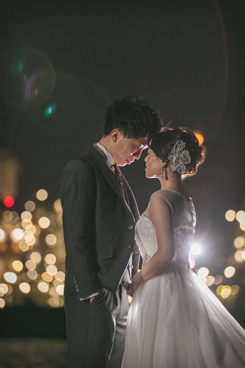 館内和装撮影と夜景撮影