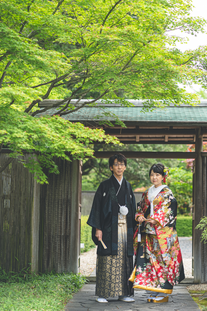 市内にある和室のあるロケーションで撮影スタート
