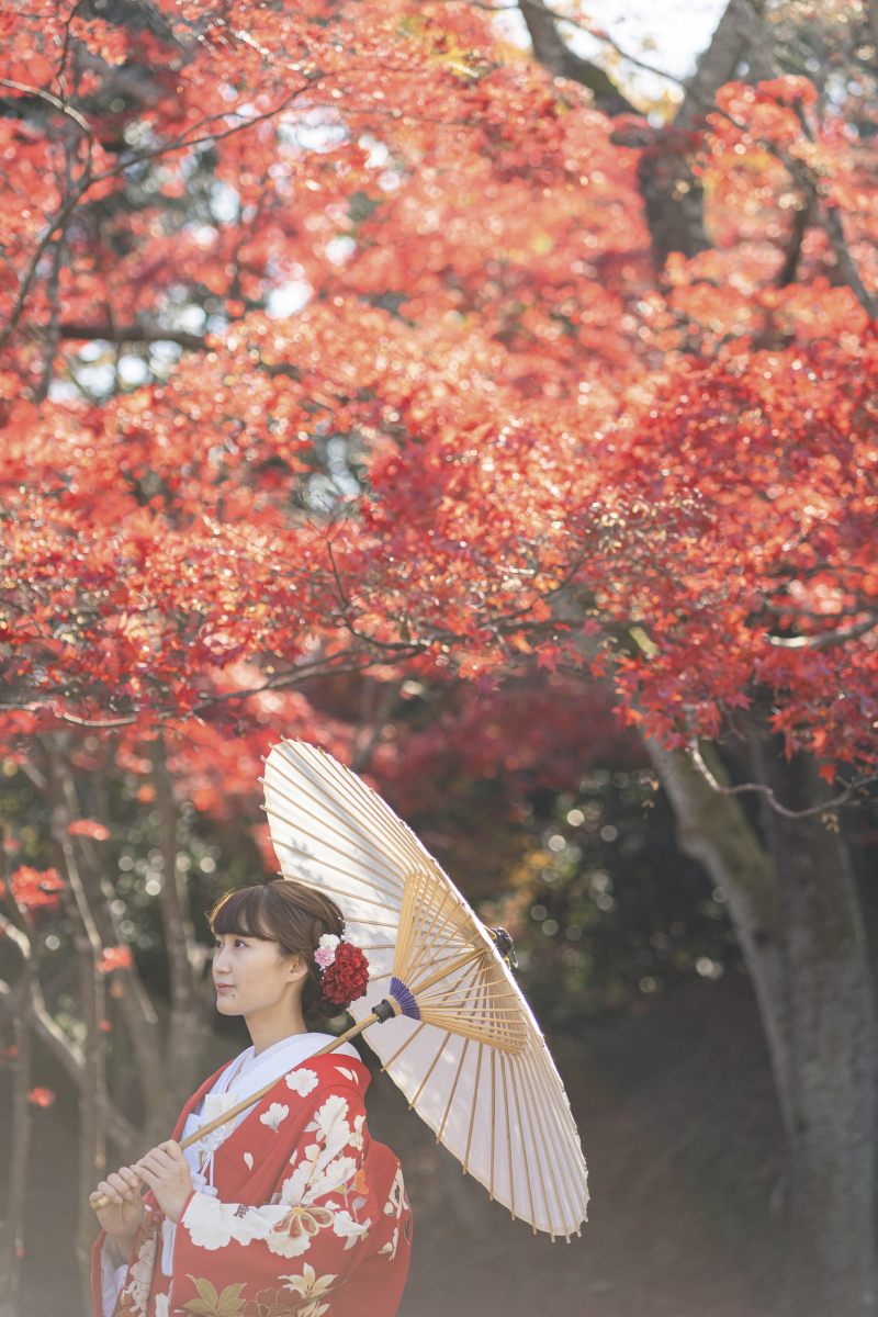 期間限定【特別価格★紅葉和装プラン】和装×紅葉ロケーション撮影