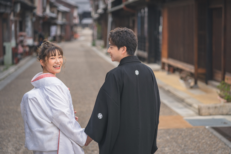 【和装+洋装撮影プラン】洋装+和装×和室&街道ロケーション撮影