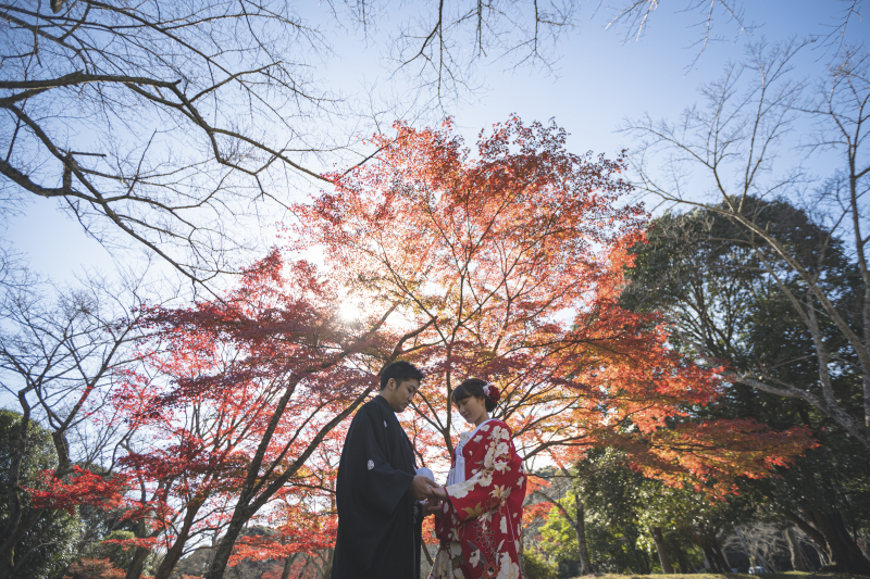 期間限定【特別価格★紅葉和装プラン】和装×紅葉ロケーション撮影