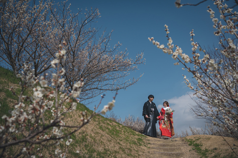 期間限定【特別＊インクルーシブパック】和装&times;梅ロケーション撮影