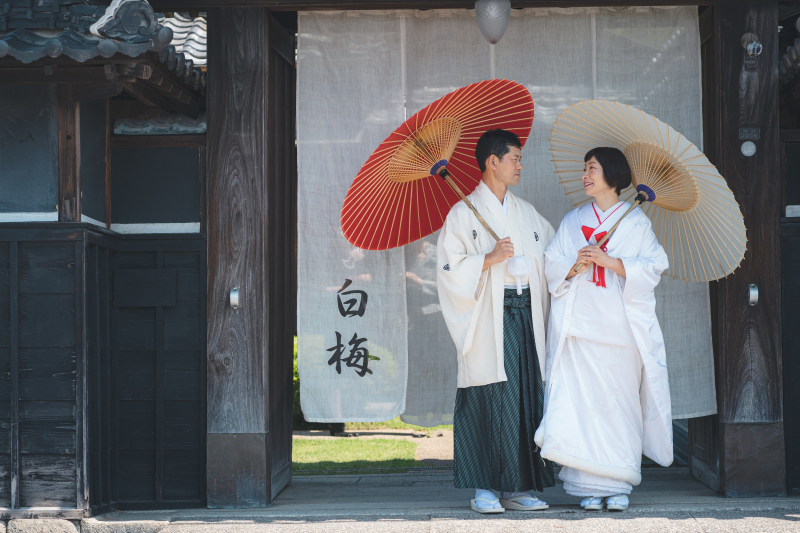 【ザ・白梅クラシックガーデン】*歴史ある建物内で*洋装or和装ONE SCENE撮影プラン