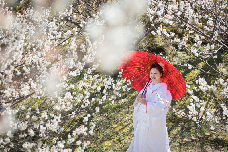 期間限定【特別＊インクルーシブパック】和装&times;梅ロケーション撮影