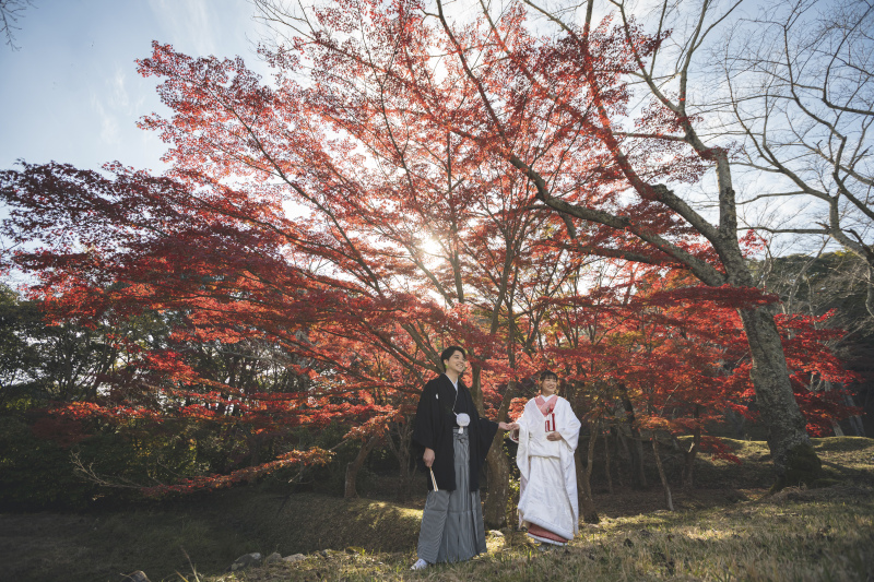 期間限定【特別価格★紅葉和装プラン】和装×紅葉ロケーション撮影