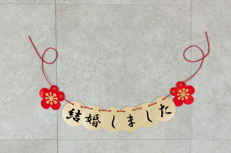 撮影小物　ガーランド