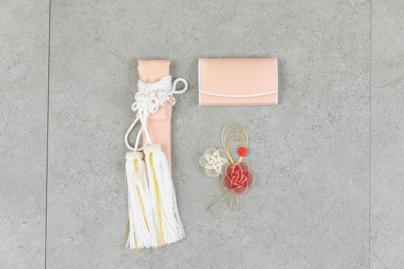 抱え小物　【薄ピンク　無地】