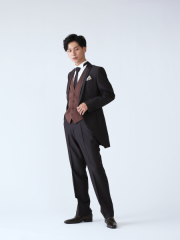 ダークブラウンタキシード