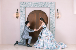 和洋装スタジオ撮影