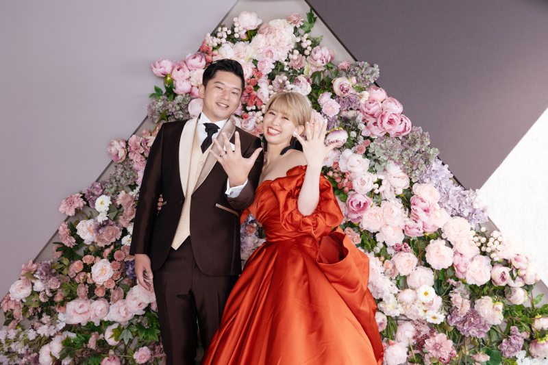 結婚発表会見?!