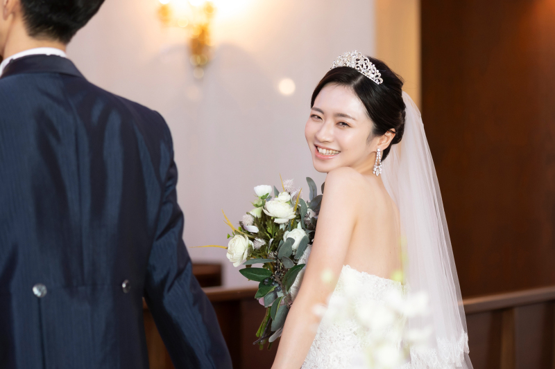 ご新婦様のソロカットも