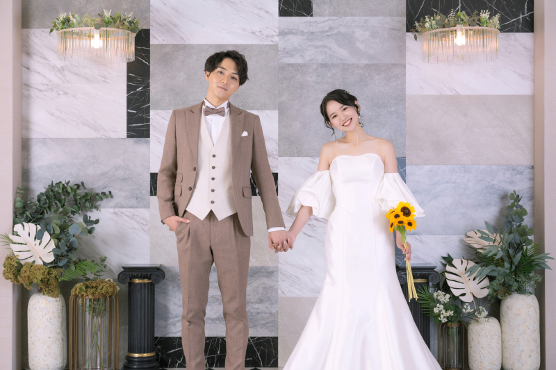 大好きな向日葵の生花をお持ち込み