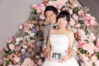 ❤With one's newbone baby❤